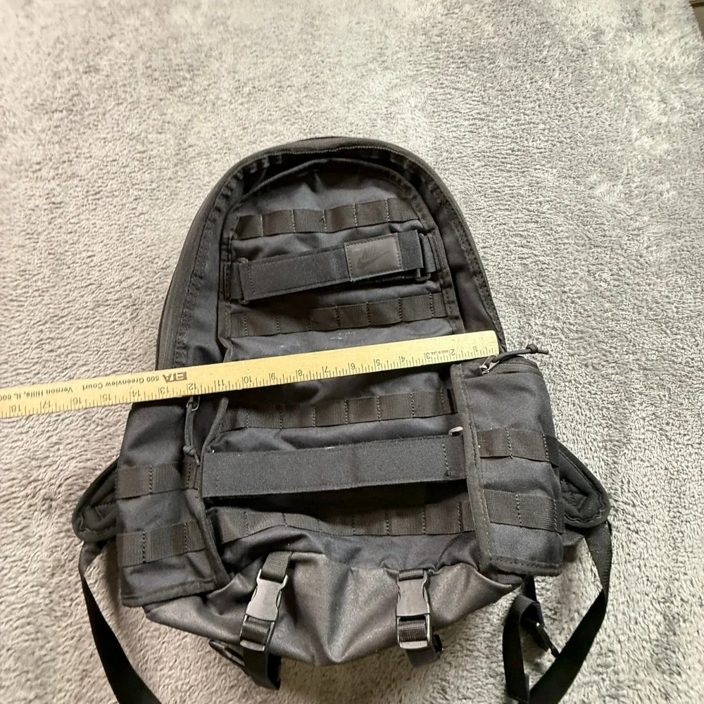 Nike SB RPM Backpack Mens OS Black Good Skateboard Straps Laptop Bag MOLLE